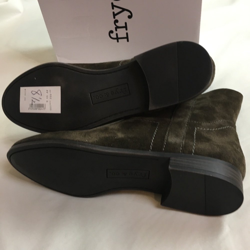 NEW Frye & Co. Sarah Shortie Boot Military 8.5 M - Picture 2 of 5